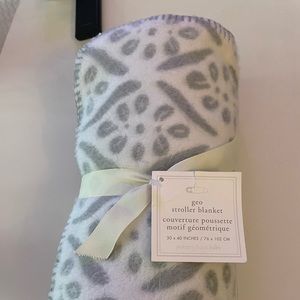 Pottery Barn Stroller Blanket NWT